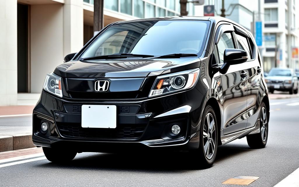 Honda N-WGN, чёрный
