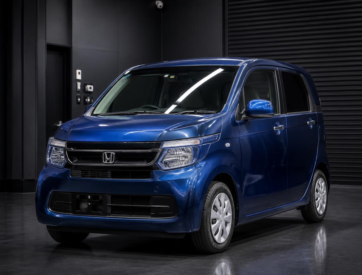 Honda N-WGN, синий