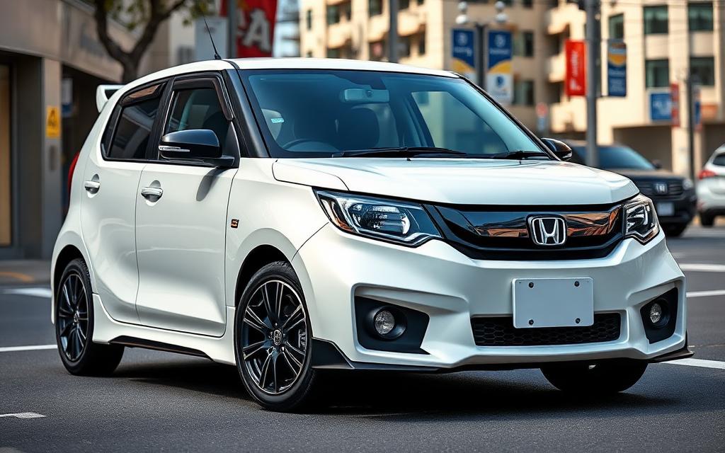 Honda N-WGN Turbo, белый